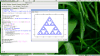 screenshot of 1.0.19 (Sierpinski triangle)